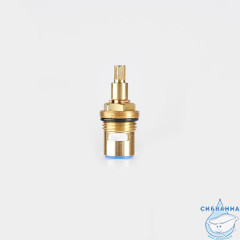 Кран-букса для смесителя, керамика, 180°, 20 зубцов, G1/2", М24, h=54 мм, IDDIS, 998CR541SM