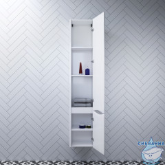 Шкаф пенал Am.Pm Like R 35 белый глянец M80CHR0356WG