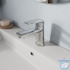 Cмеситель для умывальника, хром глянцевый, Maks, Milardo, MAKSB00M01