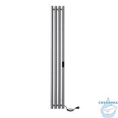 Полотенцесушитель электрический Indigo Style (с таймером) 18х120 графит (с возможностью скрытого подключения, подключение R/L)
