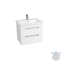 Тумба Viant Марсель 80П с раковиной Como 80 белый