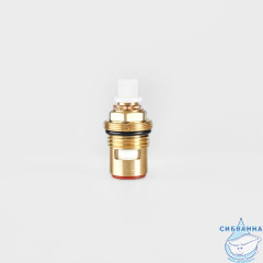 Кран-букса для смесителя, керамика, 90°, 20 зубцов, G1/2", М24, h=46 мм, правая, IDDIS, 998CR461SMH-1