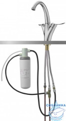 Смеситель для кухни с подключением фильтра Jacob Delafon Carafe E18865-CP