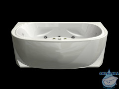 Акриловая ванна Aquatek Мелисса 180х95 с каркасом