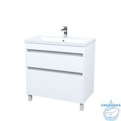 Тумба с умывальником, напольная, 80 см, белый, Zodiac X, IDDIS, ZDX80WFi95K подходит умыв. 4078000i28