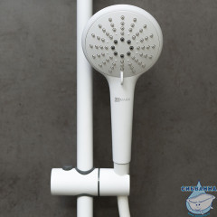 Душевая система Lemark Bronx 230 1 режим LM3762MW (белый матовый)