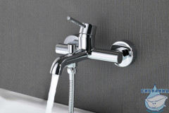 Смеситель для ванны Aquatek Европа AQ1340CR (хром)