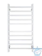 Полотенцесушитель электрический Санприз Контур П10 50х100 (белый матовый) (подключение универсальное)