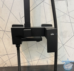 Душевая система Timo Selene SX-2013/03 200 1 режим (черный матовый)