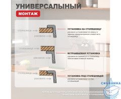 Кухонная мойка Raglo 50 R703.5044.03 (сатин золотой)