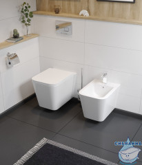 Биде подвесное Koller Pool Kvadro KR-0485-B (без сиденья)