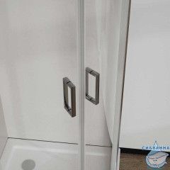 Душевое ограждение Vincea Сити 90x90 профиль хром, стекло прозрачное VSQ-5CT900CL