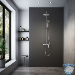 Душевая система Aquatek Бетта 220 AQ2140CR (хром)