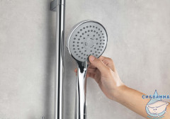 Душевая система Aquatek Вега 300 AQ1075CR (хром)