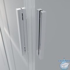 Душевое ограждение Vincea Soft 90x90 профиль хром, стекло прозрачное VSS-3SO2900CL