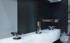 Смеситель для раковины на 3 отверстия Jacob Delafon Composed E73060-3-TT (с донным клапаном)