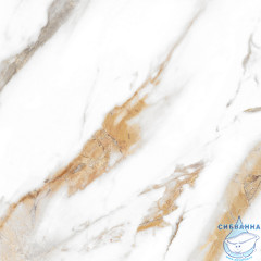GT60600103MR Плитка грес глаз. Calacatta Royal_GT Белый 60*60 _ 1 \43,2