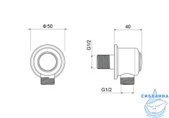 Шланговое подсоединение Aquatek AQ2461MB 