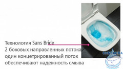 Инсталляция Jacob Delafon с кнопкой смыва ,в комплекте с унитазом Jacob Delafon Elite c сиденьем Soft close (микролифт) легкосъёмное, E21742RU-00