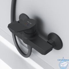 Смеситель для душа AM.PM X-Joy F85A20022 (черный матовый)