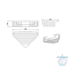Мыльница Allen Brau Priority 313603