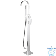 Смеситель для для ванны напольный Abber Wasserfall AF8615 (хром)
