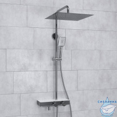 A113.119.126.CH  Душевой комплект с термостатическим смесителем A113.119.126.CH T