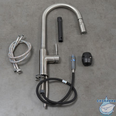 Смеситель для кухни Lemark Expert LM5086S (нержавеющая сталь)