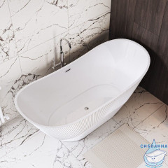 Акриловая ванна Grossman Galaxy GR-2104M 170X75 с каркасом (белый матовый)