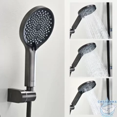 Смеситель для ванны Raglo R03.30.09 с душевым гарнитуром (графит)