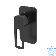 Встраиваемый смеситель с одним выходом, черный, Slide, IDDIS, SLIBL00i66