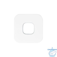 Отражатель для смесителя, уплотнитель в к-те, квадратный, белый, IDDIS, 98200SW4SM
