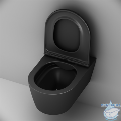 Унитаз подвесной AM.PM Func C8F1701MBSC с сиденьем Soft Close (микролифт)