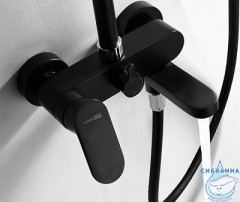 Душевая система WasserKRAFT A17401 230 1 режим (черный)