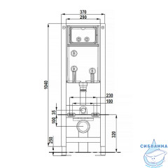 Инсталляция для унитазов Azario New-TS AZ-G12