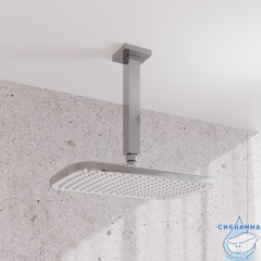 Верхний душ Iddis Esper 30 см ESP25CSi64 (хром/белый)