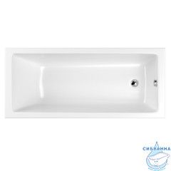 Акриловая ванна Whitecross Wave Slim 160x80 с каркасом