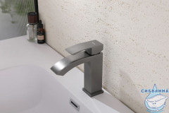 Смеситель для раковины Abber Wasserfall AF8610NG (без донного клапана) (никель)