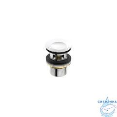 Выпуск для умывальника с переливом, хром, Optima Home, IDDIS, 001SB01i88