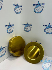 Слив-перелив для ванн New Line Sanitary SL-80GLM (золото матовое)