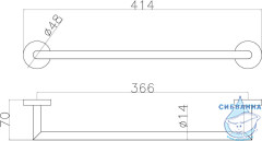 Полотенцедержатель Allen Brau Priority 327927