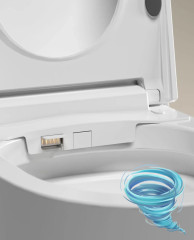 Унитаз подвесной импульсный Allen Brau Smart 4.I1001.20 с сиденьем Soft Close (микролифт) 