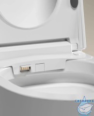 Унитаз подвесной импульсный Allen Brau Smart 4.I1001.20 с сиденьем Soft Close (микролифт) 
