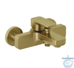 Смеситель для ванны Kludi Renon 42691N075 (брашированное золото)