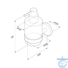 Дозатор для жидкого мыла AM.PM X-Joy A85A36922