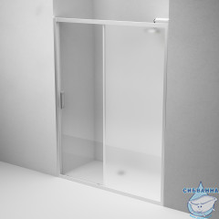 Дверь в нишу AM.PM Gem W90G-150-1-195MM 150 см профиль хром, стекло матовое