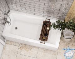 Акриловая ванна Roca Elba 150x75 с каркасом