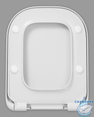 Сиденье для унитаза Roca The Gap Soft Close тонкое (микролифт) 801472001 быстросъёмное 