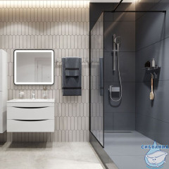 Лейка для душа, хром, Slide, IDDIS, SLI3F0Ci18