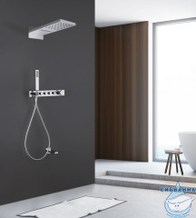 Душевая система Abber Rund AF8753 230 1 режим (хром)